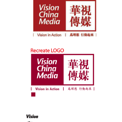 VISION CHINA MEDIA Logo