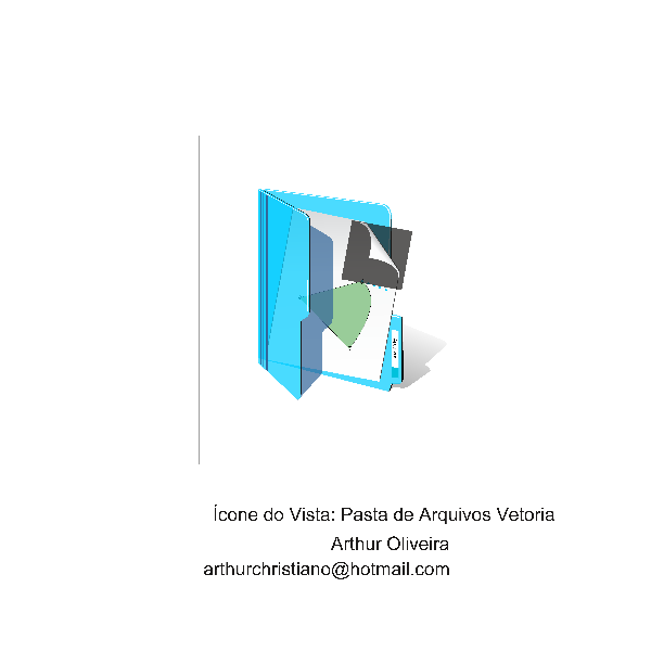 Vista Folder Translucid Icon – Vetorial Files Logo