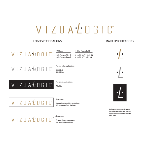 Vizualogic  The Rear Seat Entertainment Company Logo