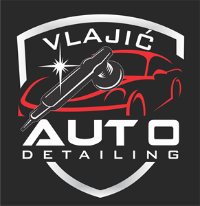 Vlajić Detailing Logo ,Logo , icon , SVG Vlajić Detailing Logo