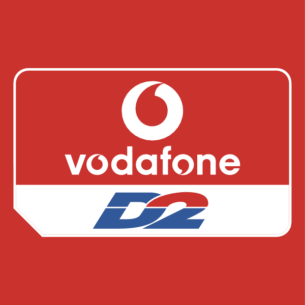 Vodafone D2 ,Logo , icon , SVG Vodafone D2