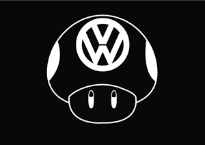 Volkswagen Mushroom Logo ,Logo , icon , SVG Volkswagen Mushroom Logo
