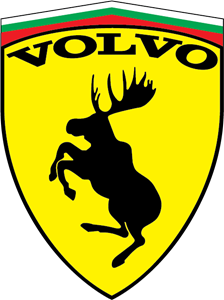 Volvo Prancing Moose – BG Logo ,Logo , icon , SVG Volvo Prancing Moose – BG Logo