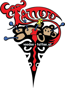 Voodoo Tattoo AT Logo ,Logo , icon , SVG Voodoo Tattoo AT Logo