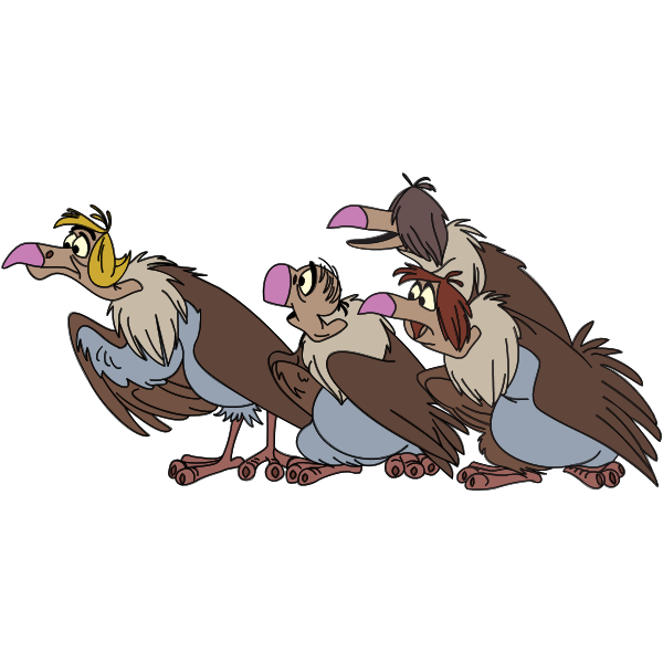 Vultures jungle book Logo