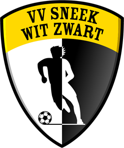 VV Sneek Wit Zwart Logo