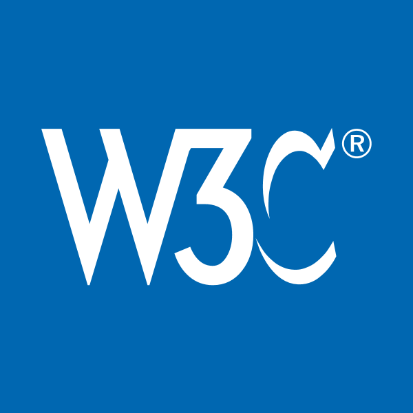 W3C blue ,Logo , icon , SVG W3C blue