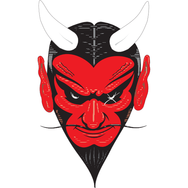 Wade Hampton Red Devils Logo ,Logo , icon , SVG Wade Hampton Red Devils Logo