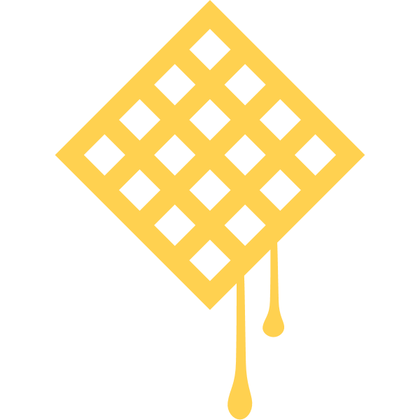 Waffle ,Logo , icon , SVG Waffle