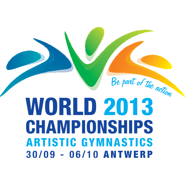 WC 2013 GYMNASTICS Logo ,Logo , icon , SVG WC 2013 GYMNASTICS Logo
