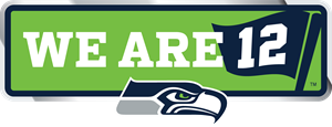 We are 12 of Seahawks Logo