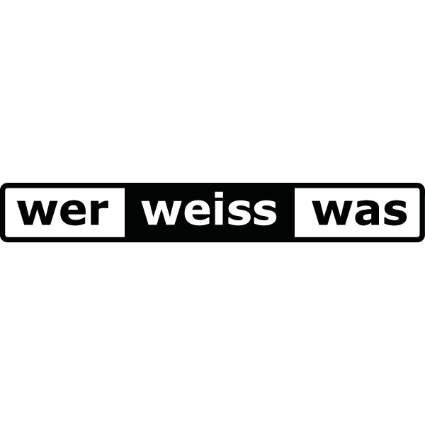 WER-WEISS-WAS.de Logo ,Logo , icon , SVG WER-WEISS-WAS.de Logo