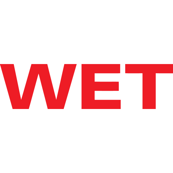 WET logo company