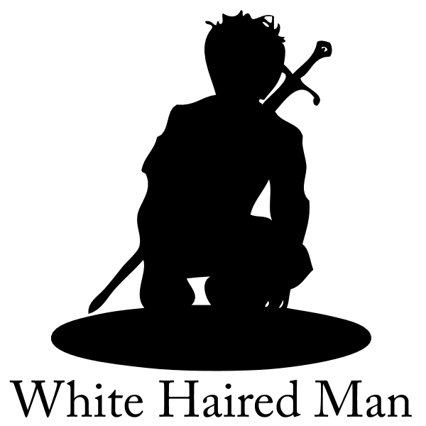 White Haired Man Logo ,Logo , icon , SVG White Haired Man Logo