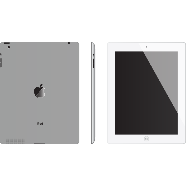 White iPad Logo