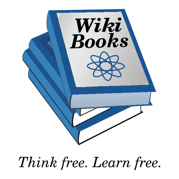 Wikibooks Logo ,Logo , icon , SVG Wikibooks Logo