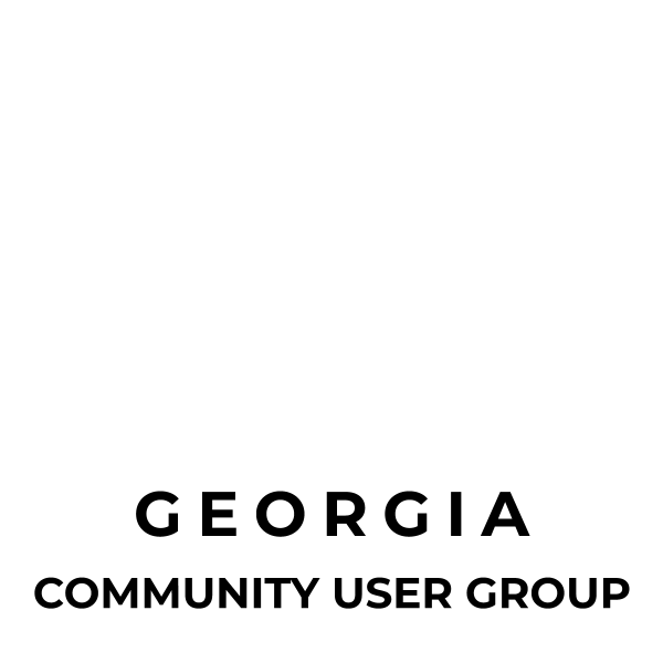 Wikimedia User Group Georgia Logo White (Official)