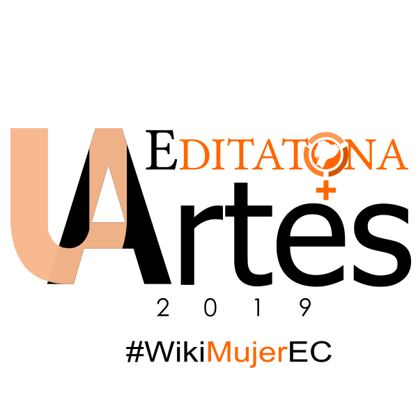 Wikimedistas de Ecuador – Logo Editatona UArtes 2019