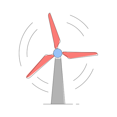 Wind_Mill ,Logo , icon , SVG Wind_Mill