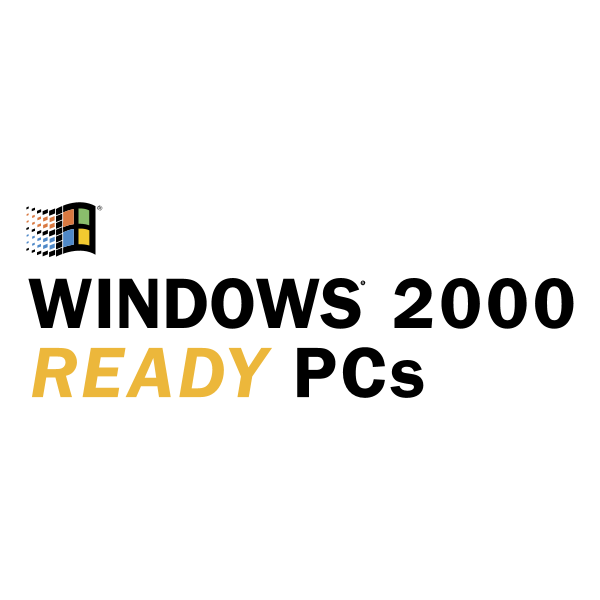 Windows 2000 Ready PCs ,Logo , icon , SVG Windows 2000 Ready PCs