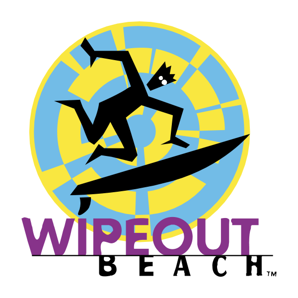 Wipeout Beach ,Logo , icon , SVG Wipeout Beach