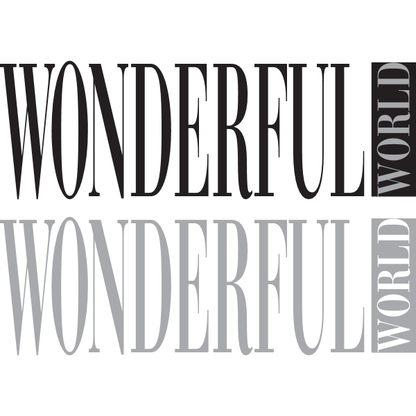 Wonderful World Logo ,Logo , icon , SVG Wonderful World Logo