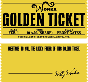 Wonka Golden Ticket Logo ,Logo , icon , SVG Wonka Golden Ticket Logo