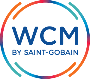 World Class Manufacturing (WCM) by Saint-Gobain Logo ,Logo , icon , SVG World Class Manufacturing (WCM) by Saint-Gobain Logo