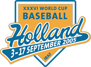 World Cup Baseball Holland 2005 Logo