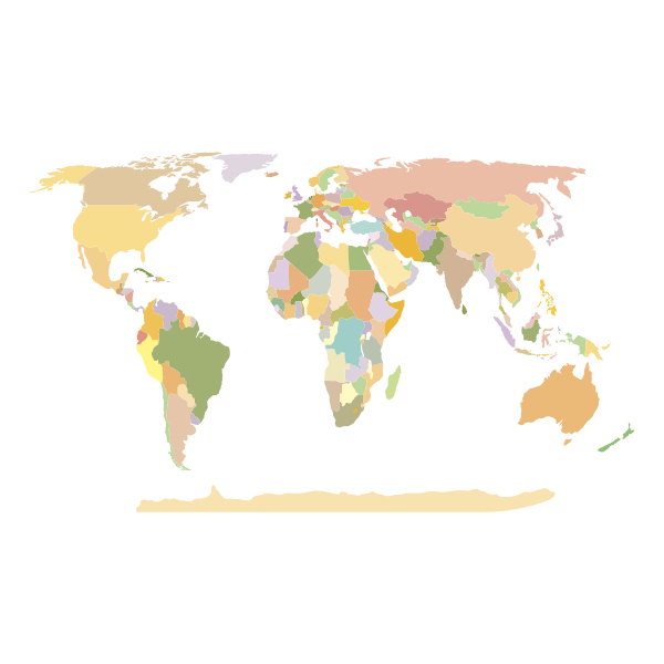 World map ,Logo , icon , SVG World map