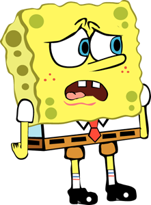 Worried Sponge Bob Logo
