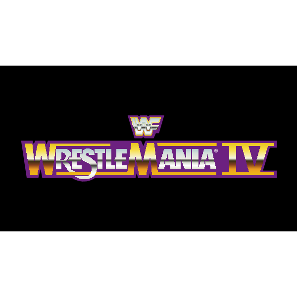 WrestleMania 4 Logo ,Logo , icon , SVG WrestleMania 4 Logo