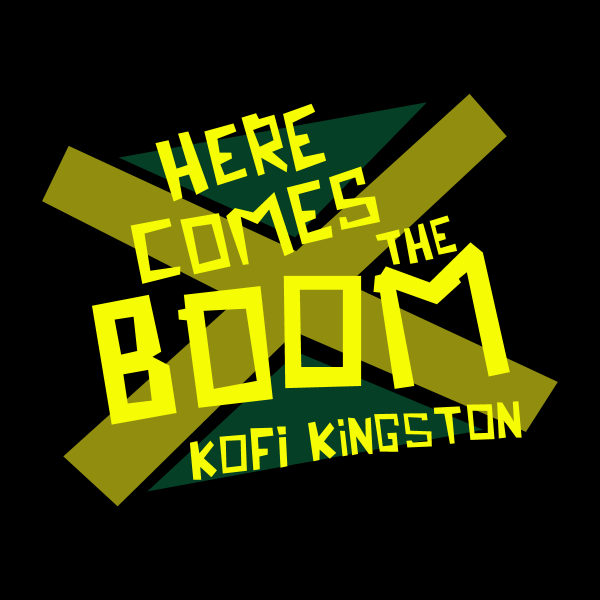 WWE Kofi Kingston HERE COMES THE BOOM Logo ,Logo , icon , SVG WWE Kofi Kingston HERE COMES THE BOOM Logo