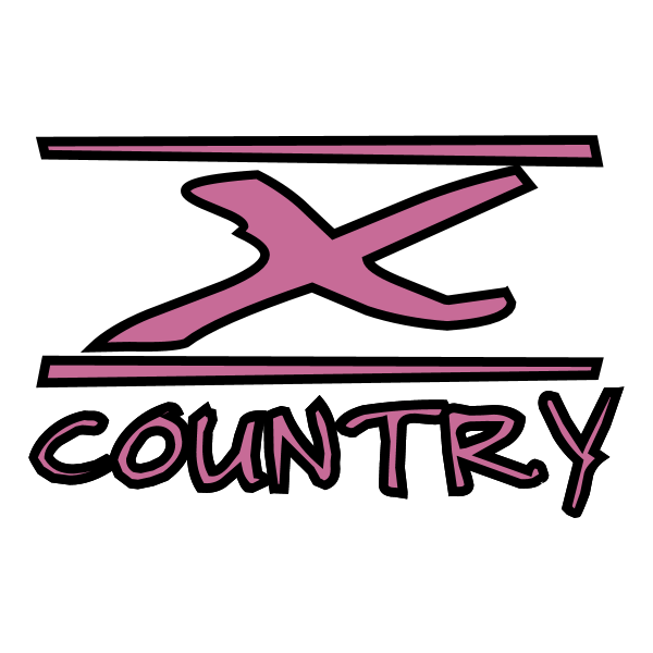 X Country ,Logo , icon , SVG X Country