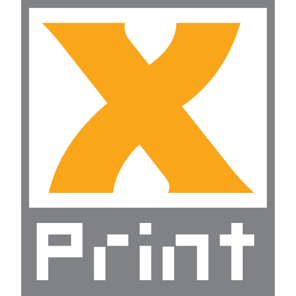 X Print Logo