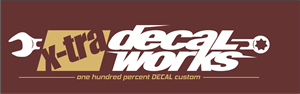 X-TRA DECAL WORKS Logo ,Logo , icon , SVG X-TRA DECAL WORKS Logo