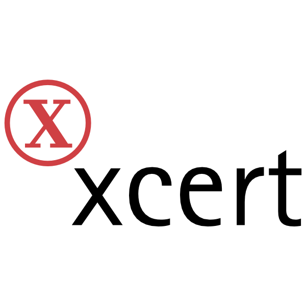 Xcert ,Logo , icon , SVG Xcert