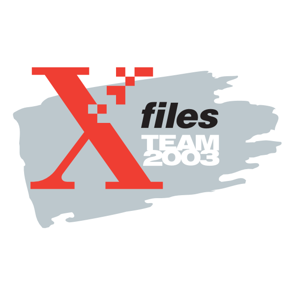 Xerox X-FilesTeam 2003 Logo ,Logo , icon , SVG Xerox X-FilesTeam 2003 Logo