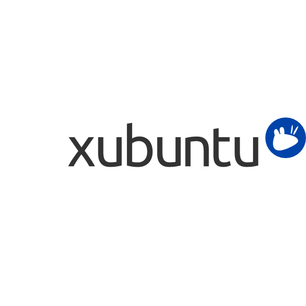 Xubuntu Logo And Wordmark ,Logo , icon , SVG Xubuntu Logo And Wordmark