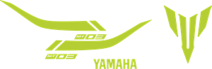 Yamaha MT03 Logo ,Logo , icon , SVG Yamaha MT03 Logo
