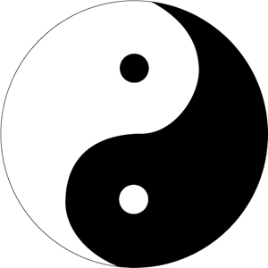 YIN YANG SYMBOL Logo