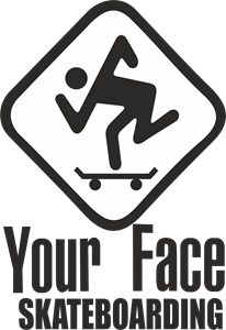 Your Face Skateboarding Logo ,Logo , icon , SVG Your Face Skateboarding Logo