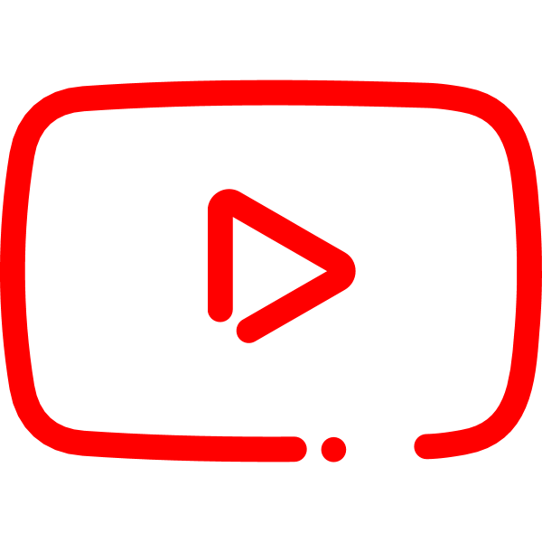 YouTube Minimal Icon