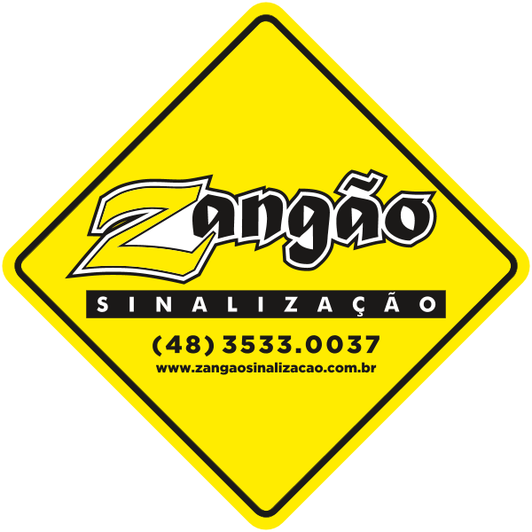 Zangão Sinalização Logo