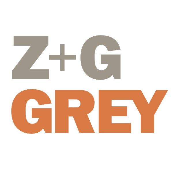 Z+G GREY ,Logo , icon , SVG Z+G GREY