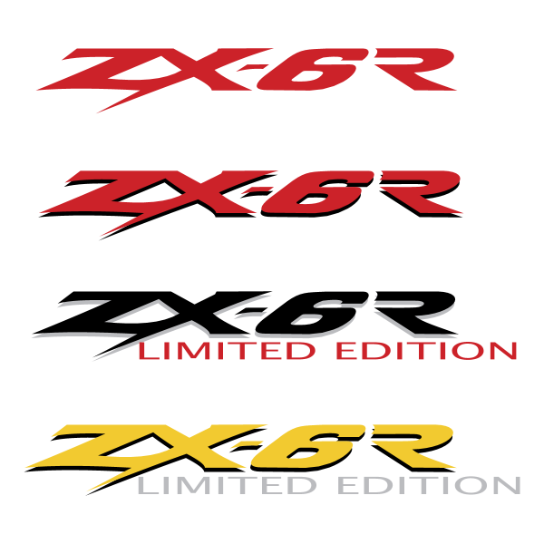 ZX 6R ,Logo , icon , SVG ZX 6R