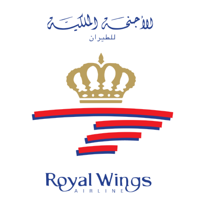شعار الأجنحة الملكية للطيران Royal wings airline ,Logo , icon , SVG شعار الأجنحة الملكية للطيران Royal wings airline