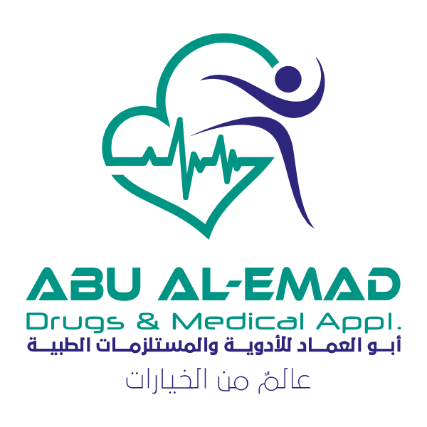 شعار أبو العماد للأدوية والمستلزمات الطبية ,Logo , icon , SVG شعار أبو العماد للأدوية والمستلزمات الطبية
