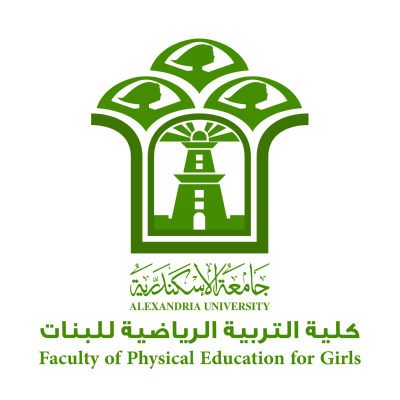 شعار جامعة الإسكندرية ـ كلية التربية الرياضية بنات , مصر ,Logo , icon , SVG شعار جامعة الإسكندرية ـ كلية التربية الرياضية بنات , مصر