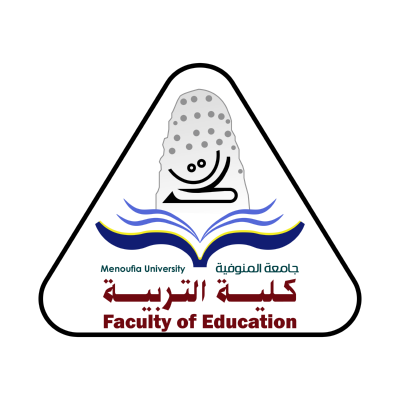 شعار جامعة المنوفية ـ كلية التربية, مصر ,Logo , icon , SVG شعار جامعة المنوفية ـ كلية التربية, مصر